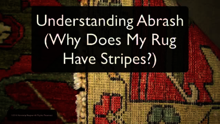 Understanding Abrash in Rugs