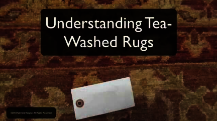 Understanding Tea Wash Rugs